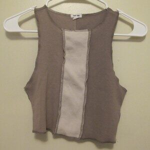 Garage MultiColor Cropped Tank Top - Sleeveless Top